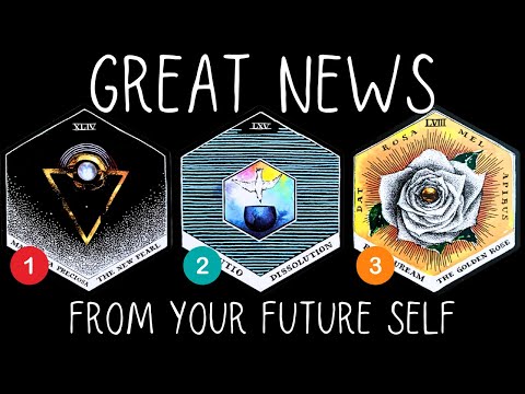 GREAT NEWS From Your Future Self! 🌱☀️pick a card reading 🃏Timeless tarot card reading