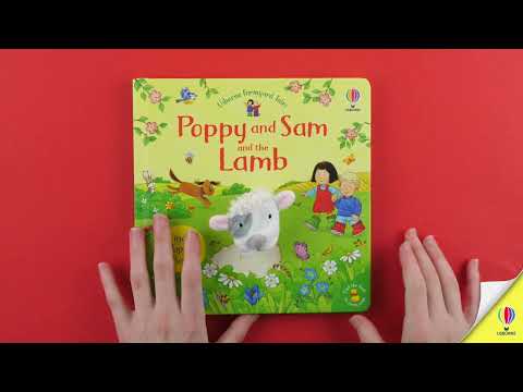 Книга Poppy and Sam and the Lamb Finger Puppet Book video 1
