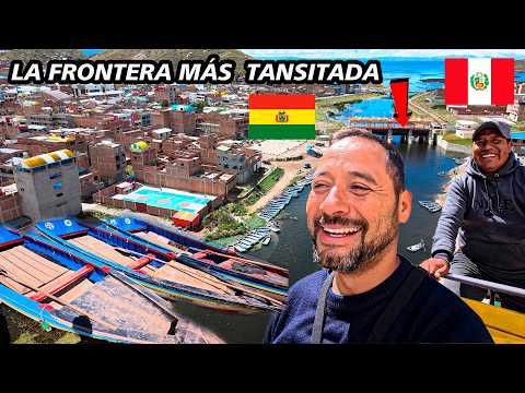 ¡Entré a la Frontera más TRANSITADA e IL3G@L del PERÚ! DESAGUADERO