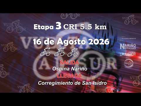 3 ETAPA VUELTA AL SUR DE NARIÑO 2026