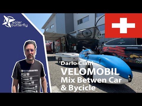 VELOMOBIL mix between car and bicycle