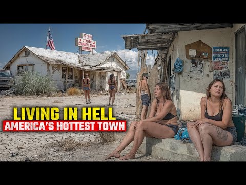 ISOLATED in AMERICA!! The Hottest Town to Live in America - Furnace Creek