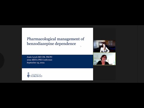 Pharmacological management of benzodiazepine dependence