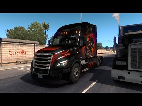 American Truck Simulator - Acceleration Test. Самый быстрый грузовик