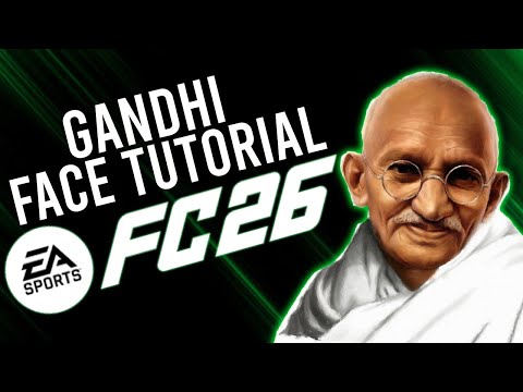 EA FC 26 | GANDHI | Pro Clubs & Career Mode Face Creation