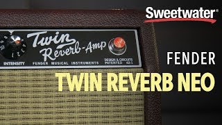Video thumbnail for Fender '65 Twin Reverb Neo 85W 2x12" Tube Combo Amp Review by Sweetwater