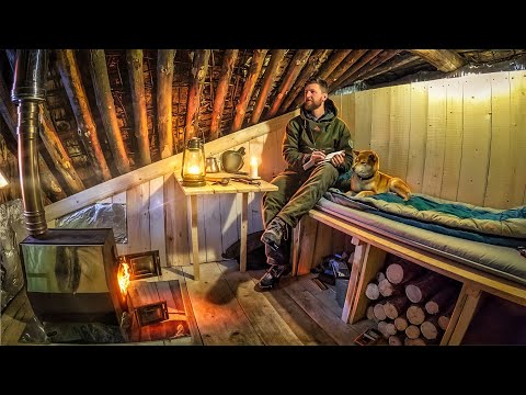 SURVIVING IN COMFORT : My DUGOUT life in the Woods - Building an underground shelter!