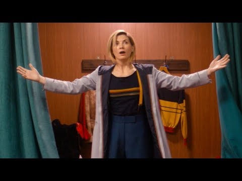 Thumbnail of the video: The Thirteenth Doctor Gets Her Clothes | The Woman Who Fell To Earth | Doctor Who