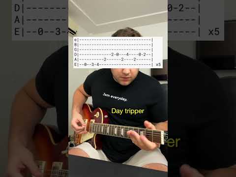 How To Play "Day Tripper" - #guitar #guitarcover
