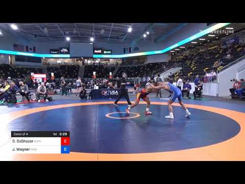 61 Kg Consolation - Daniel DeShazer, Gopher Wrestling Club - RTC Vs Jack Wagner, Panther Wrestling