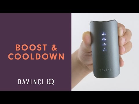 How To Use DaVinci IQ Boost Mode & Cooldown - DaVinciVaporizer.com