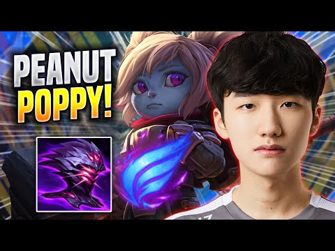 PEANUT TRIES NEW POPPY BUILD! - GEN Peanut Plas Poppy JUNGLE vs Wukong! | Season 2023