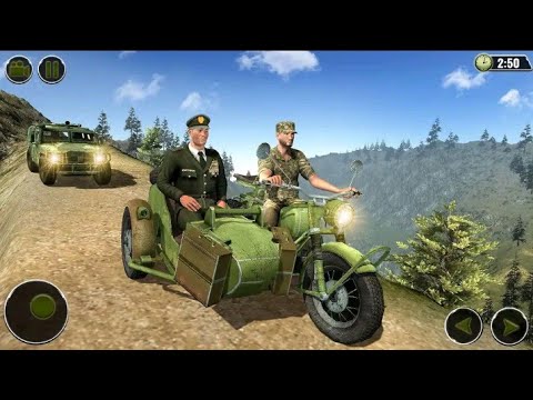 Grand US Army Transporter Offroad Truck Simulator