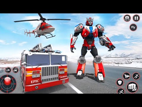 Rescue Robot Car Transform * Android Gameplay