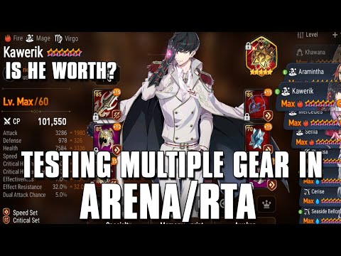 Kawerik in Arena and RTA, is he worth it? - Epic Seven