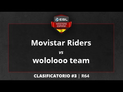 Movistar Riders vs. wololooo team - R64 -  ESL Masters CS:GO T1 Clasificatorio #3