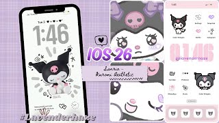 Ultimate Pixel Kuromi iOS 26 Setup: Custom Icons and Widgets Tutorial🖤