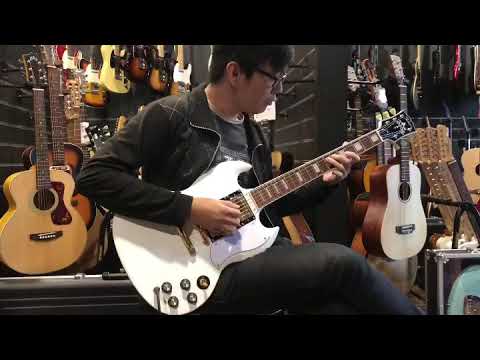 Tokai Guitar SG65S in Snow White Traditional Series Demo!