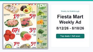 Fiesta Mart Weekly Ad (8/12/26 - 8/18/26) Best Deals
