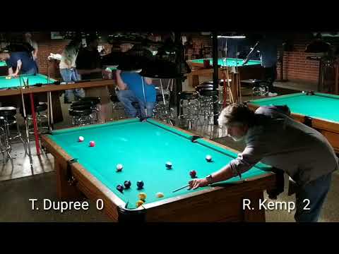 APA MASTERS PLAYOFF MATCH TIM DUPREE VS ROBERT KEMPF WIZARDS RICHARDSON TX 1/9/2017