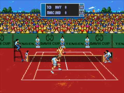 Davis Cup Tennis   ~ Sega Genesis Megadrive