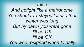 Sondre Lerche - I&#39;ll Be OK Lyrics