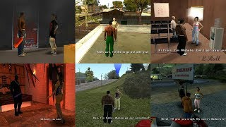 GTA SA - How to Find & Get All Girlfriend ( Location - Guide )