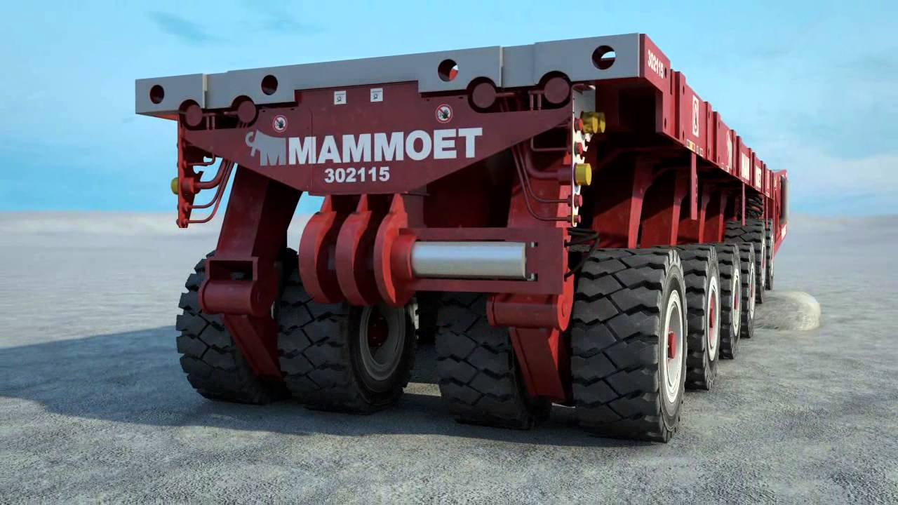 All you need to know about the Mammoet Self-Propelled Modular Transporter (SPMT)