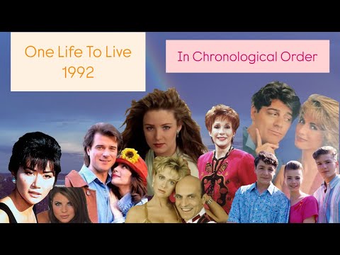 March 24, 1992 - One Life To Live 