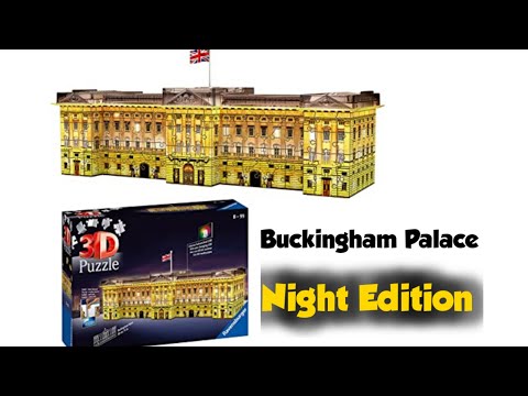 Buckingham Palace 3D PUZZLE Ravensburger Night Edition