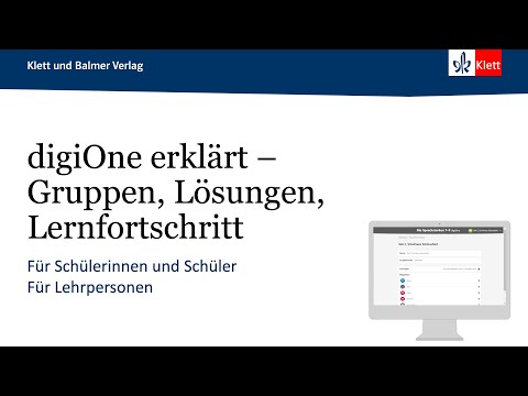 digiOne erklärt – Gruppen, Lösungen, Lernfortschritt