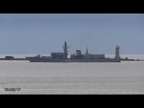 HMS WESTMINSTER F237 IN PLYMOUTH SOUND - 9th April 2021