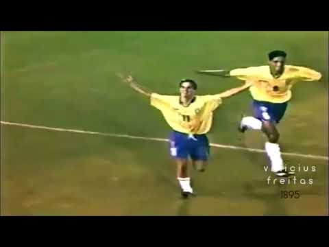 Sávio vs Canadá (Copa Ouro 1996): Anjo Loiro marca belo gol em goleada