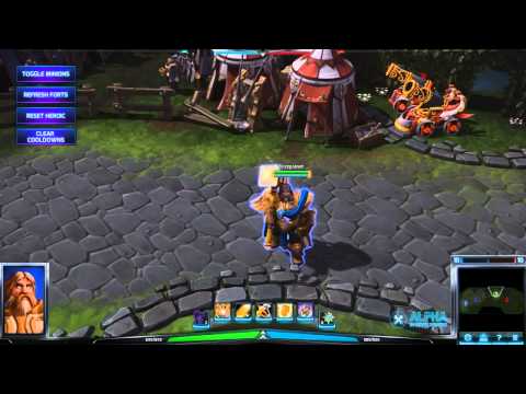 Heroes of the Storm - Uther (clicking voice over)