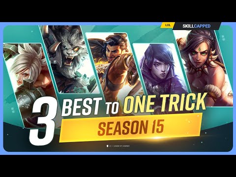 The 3 NEW BEST Champions to ONE TRICK for EVERY Role - League of Legends - Season 15