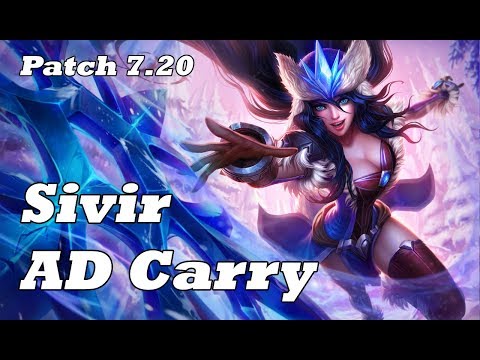 [105] Sivir ADC vs Caitlyn and Nami [Patch 7.20] [Season 7] [Full Game Commentary]