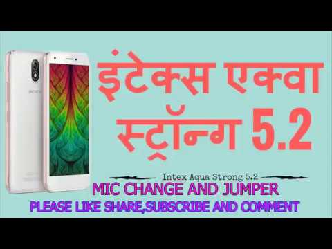 Intex aqua strong 5.2 mic problem and jumper