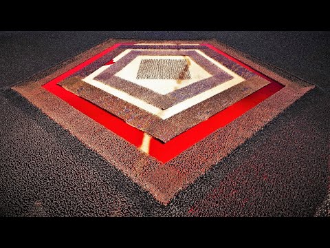 4,000,000 Mongols attack Ancient Army SHIELD WALL FORTRESS! - Ultimate Epic Battle Simulator 2