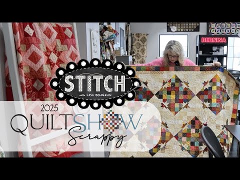 Scrappy Quilt Show Tour 2025 | Lisa Bongean | Primitive Gatherings