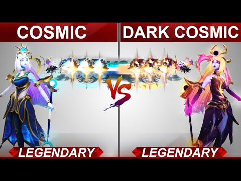 Cosmic Lux vs Dark Cosmic Lux Skin Comparison Spotlight | Which is Better? League of Legends