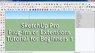Download the video "Installing Plugins : SketchUp Pro Plugins Tutorial for Beginners | #CaddShip 1"