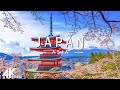 FLYING OVER  JAPAN (4K UHD) - RELAXING MUSIC  ..
