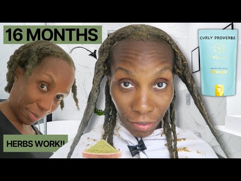 Curly Proverbz Henna and Aloe Masque Tutorial