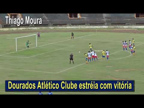 Gols de Dourados 2x0 Coxim - Campeonato Sulmatogrossense série B