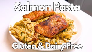 The CREAMIEST Salmon Pasta | Gluten Free | Dairy Free | w/ Vegan Option