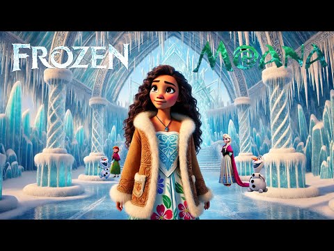Moana MEETS Elsa in This Magical Adventure!