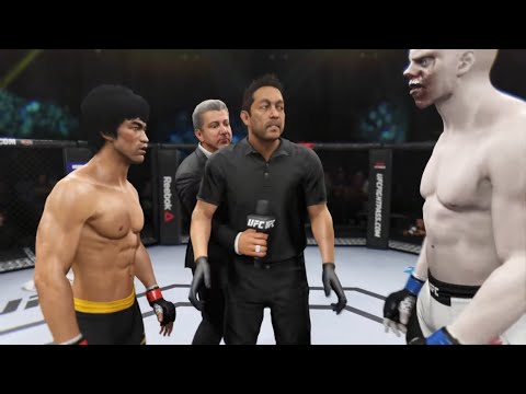 Bruce Lee vs. Biter Walker (EA Sports UFC 2) - Epic Battle 💯 🐲 - Dragon Fights 🐉