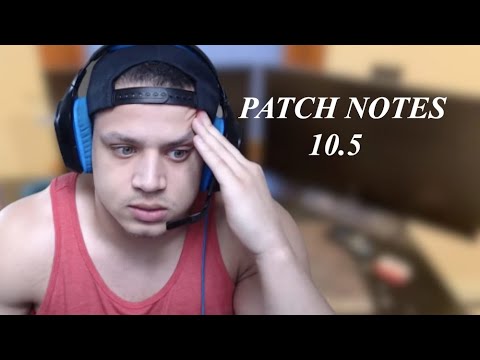 TYLER1 REACTS TO 10.5 PATCH NOTES (WITH CHAT)