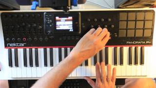 Nektar Panorama P4 build a song from scratch without ever touching Qwerty!