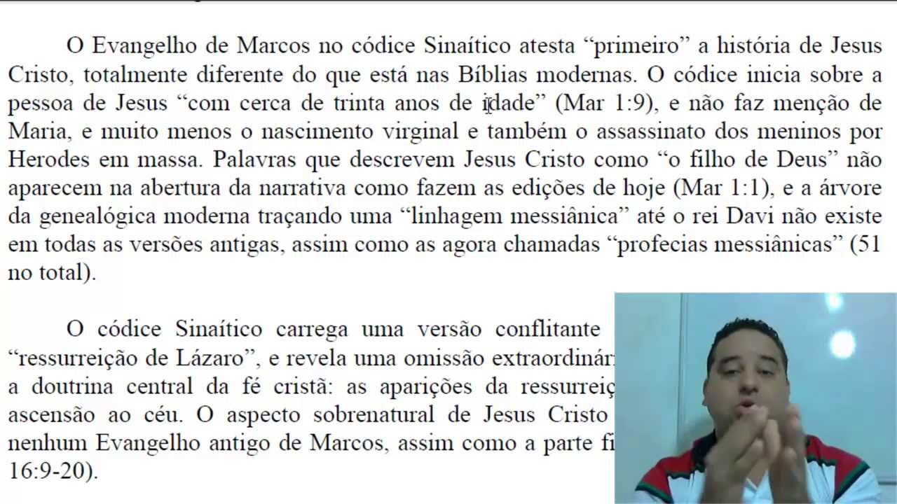 Na Bíblia está, mas nos "originais" não!